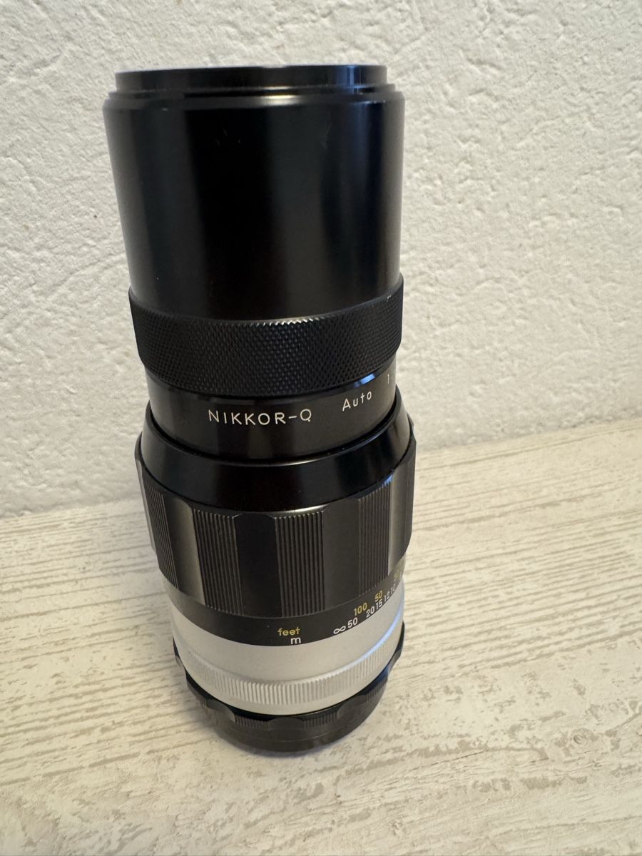 Nikkor Obiettivi: Nikon Nikkor-Q Auto 1:4/200 objektiv – Usato da Zunzgen venduto da milesdavis76 1