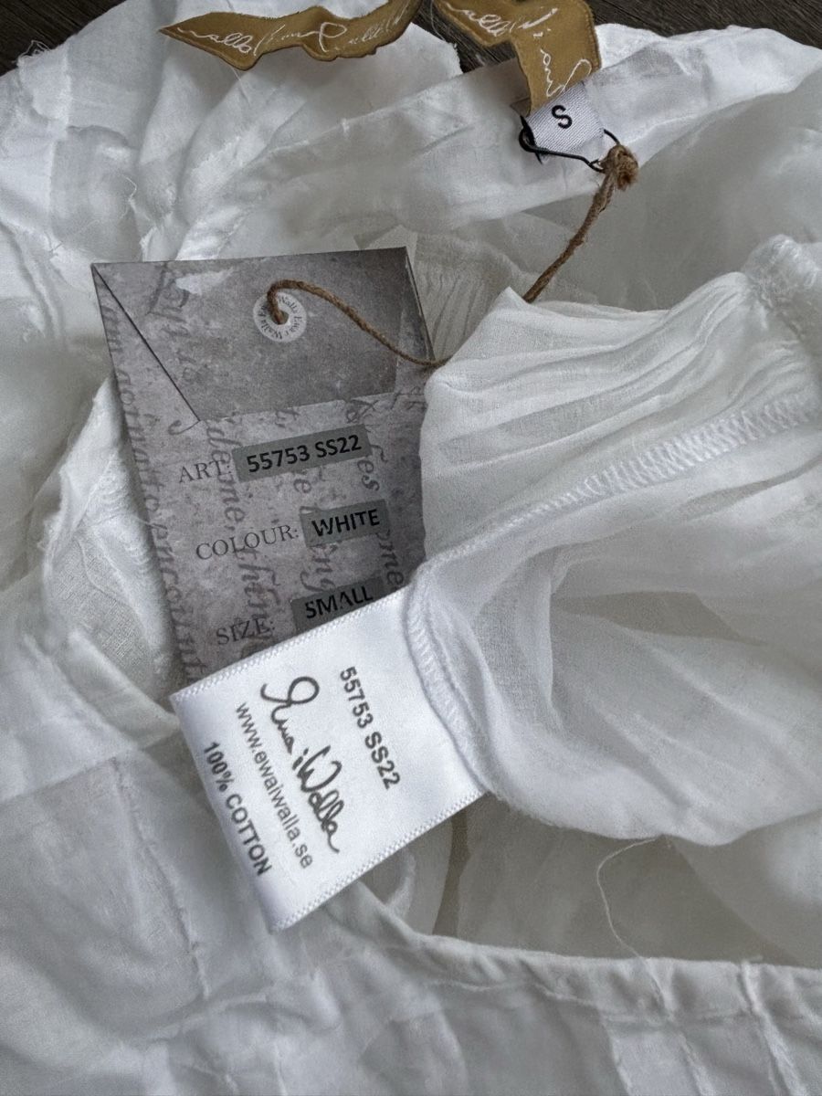 Ewa I Walla Vestiti: Ewa i Walla SS22 55753, Size S, White – Nuovo e nell'imballaggio originale da Erlenbach ZH venduto da verbena_mint 6