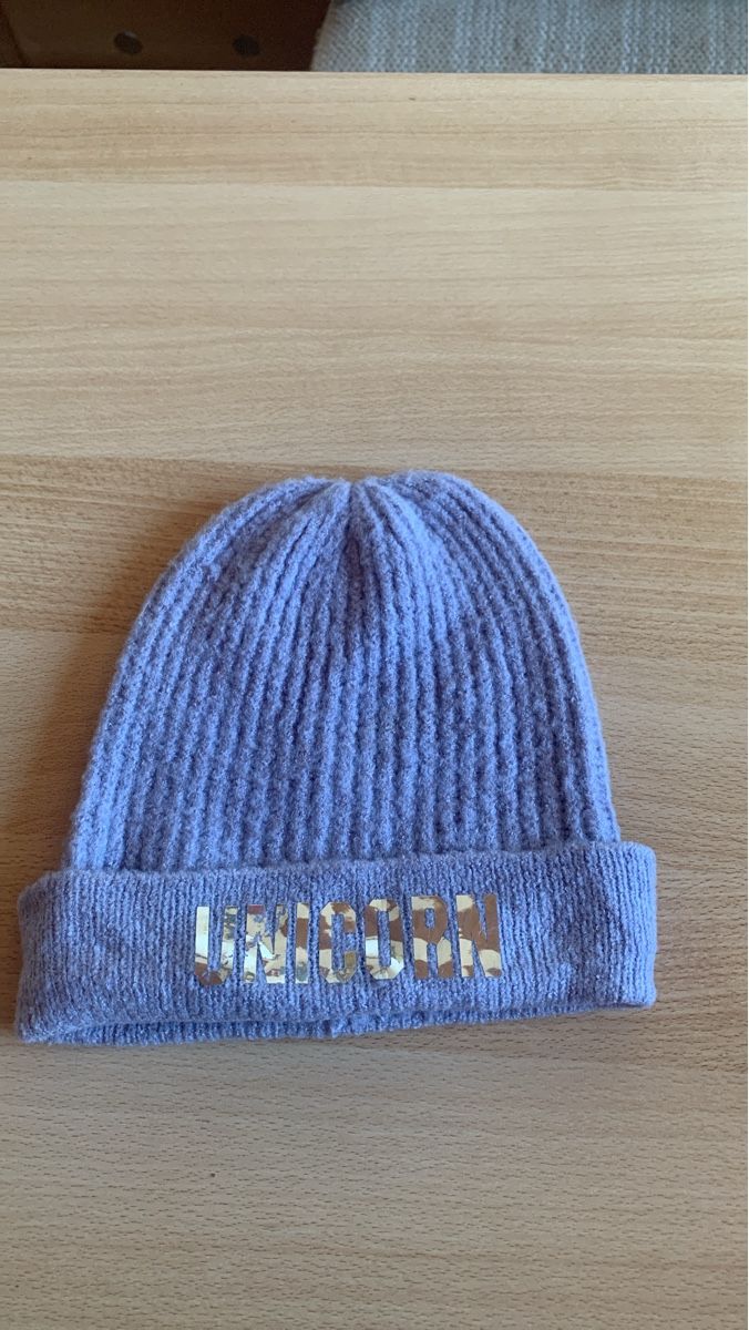 Hüte, Mützen & Caps: Strickmütze Unicorn hellblau Damen Einheitsgrösse – Gebraucht aus Laufen von Nivo33