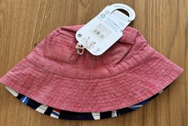 Frugi Wende-Sonnenhut für Kinder, Grösse 2-4 Jahre, NEU