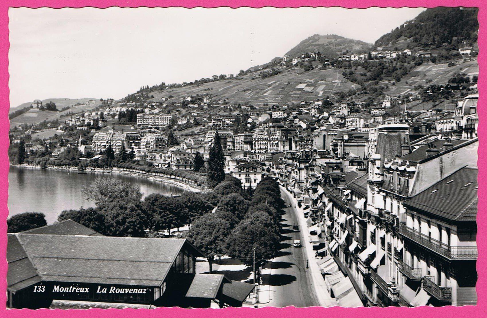 Ansichtskarten: Montreux La Rouvenaz – Gebraucht aus Einsiedeln von dillie