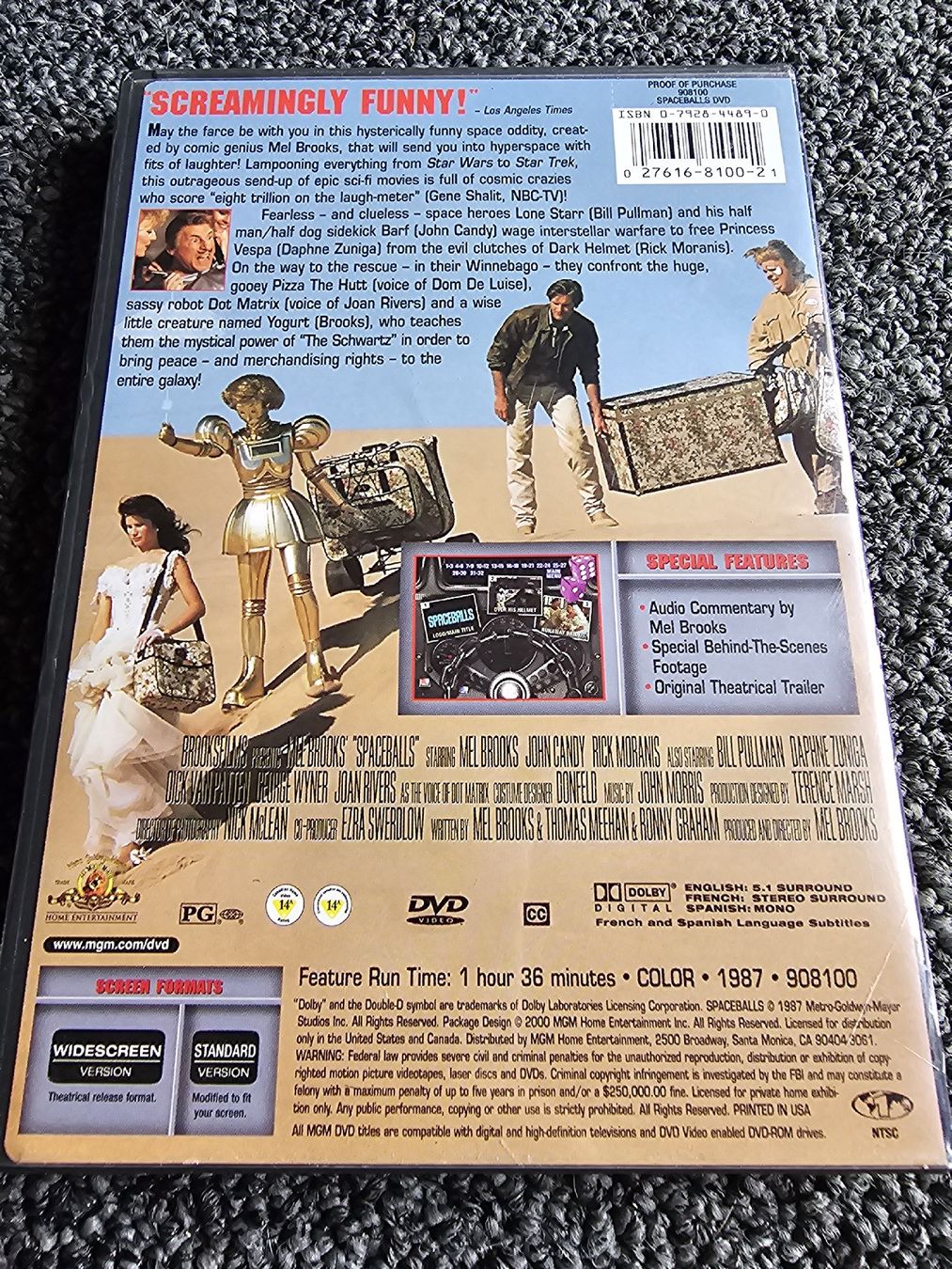 Alle DVDs: DVD Spaceballs(23174) – Gebraucht aus Ruswil von jan_bxl5 1