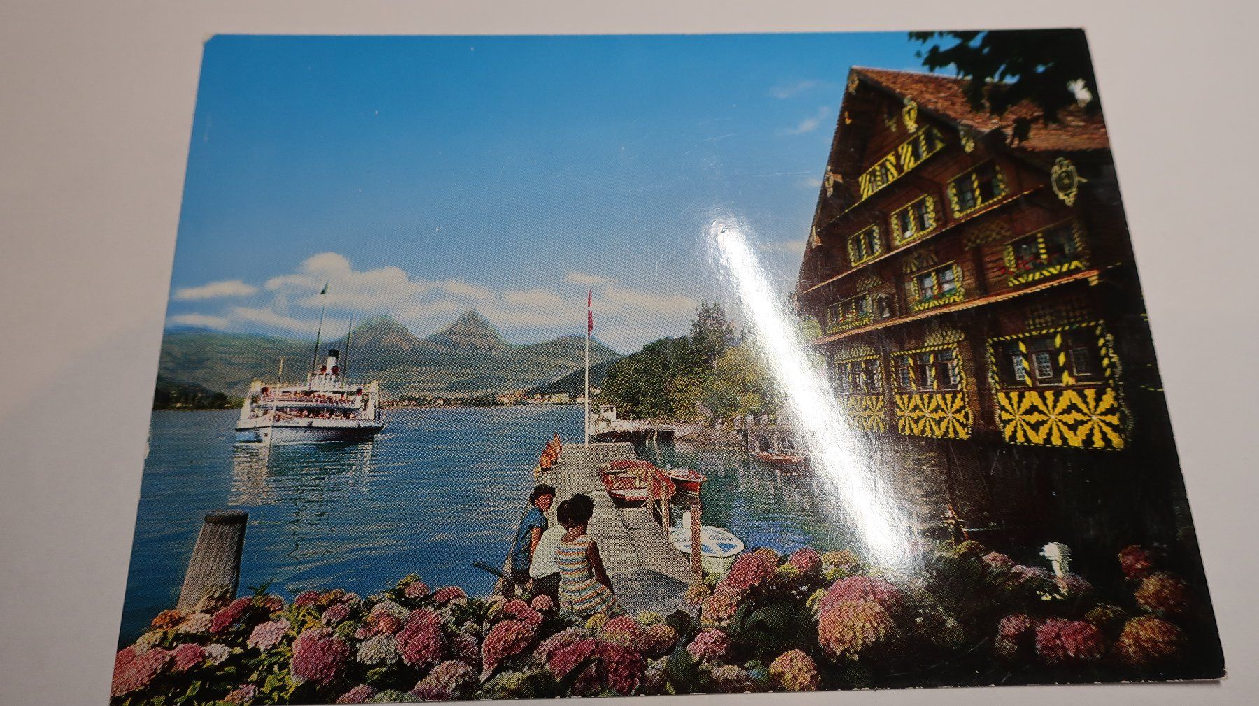 Cartoline postali: Hist, Treibhaus am Vierwalstättersee – Usato da Cormoret venduto da Pascalll2001 1