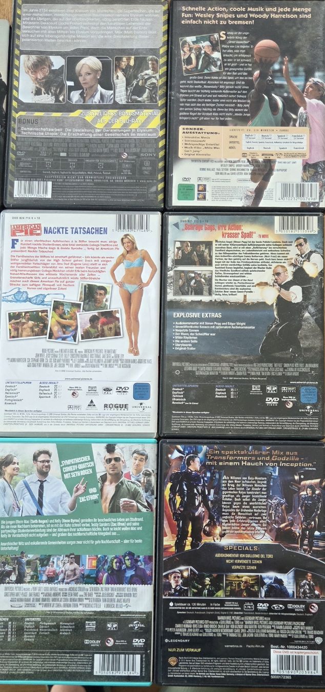 Tutti i DVDs: DVD-Sammlung diverse Filme – Usato da Rüeggisberg venduto da pirelli_01 4