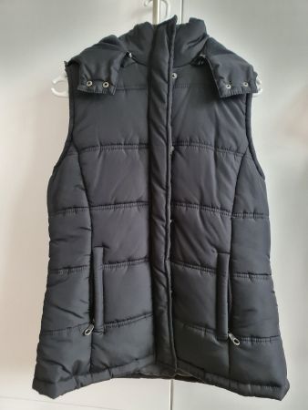 Damen Steppweste / Gilet schwarz, auch Versand möglich