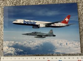 Foto Tiger F-5 und Belair Boeing 757