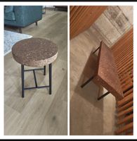 Ikea Hocker und Couchtisch aus Kork