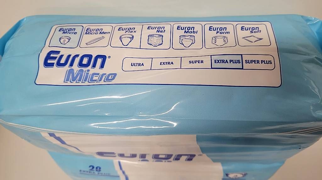 Secchi per pannolini & Pannolini: Euron Micro Extra Plus, 28 Stk., Inkontinenz Einlagen NEU – Usato da Zofingen venduto da Loop_ReSale 2