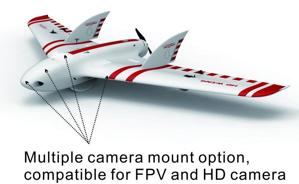 RC Modellbau: Sonic HD Wing - FPV Nurflügel – Neu (gemäss Beschreibung) aus Gebenstorf von Crusoe0 4