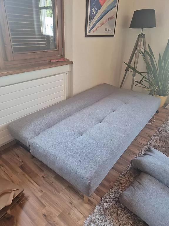 Divani: Bettsofa/Sofa Conforama grau – Usato da Ennetbaden venduto da Blautom79 2