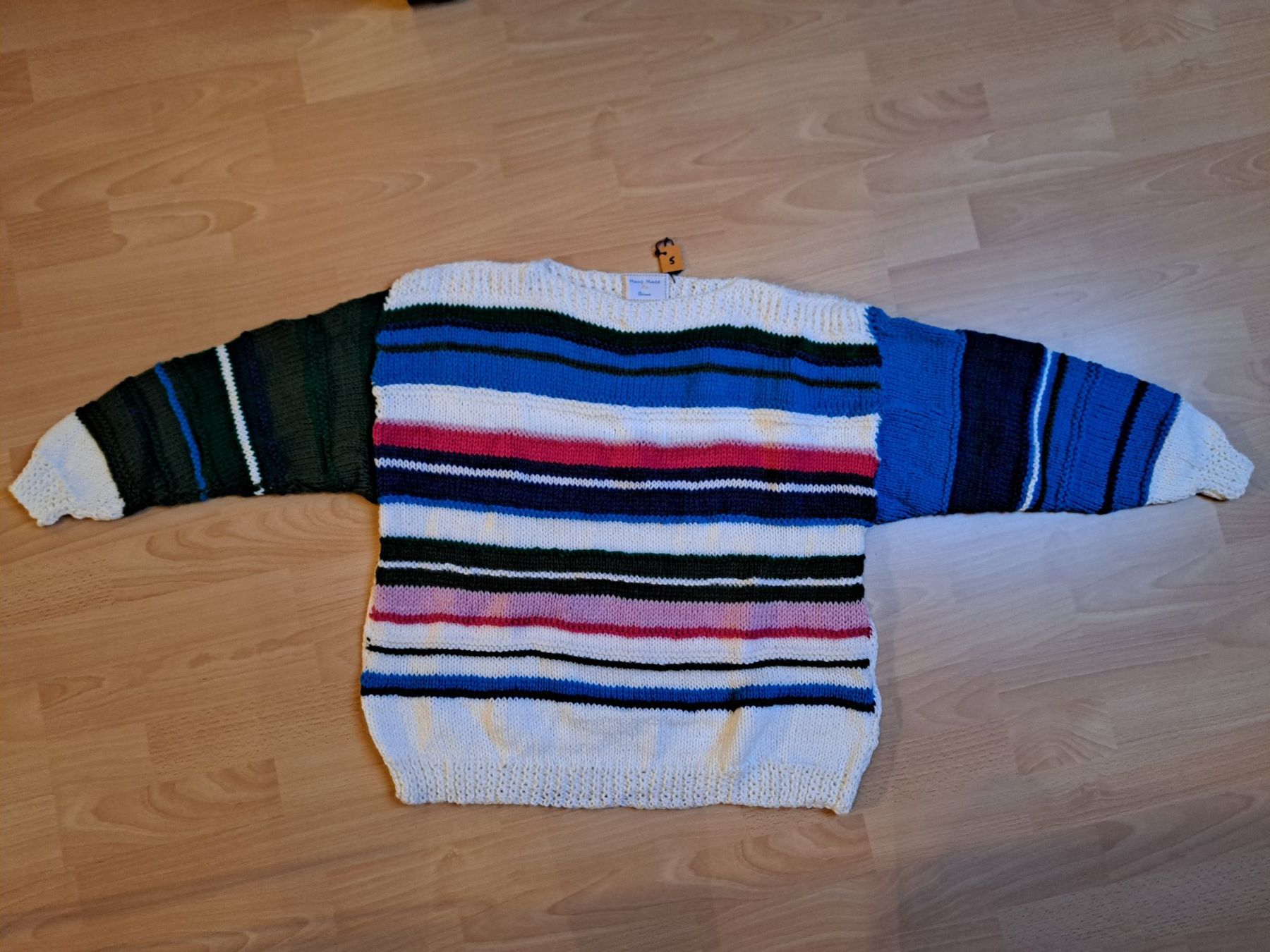 Maglioni & Felpe: Woll-Pullover, Handgestrickt, Einzelanfertigung – Nuovo (secondo la descrizione) da Hettiswil venduto da san_kf5h