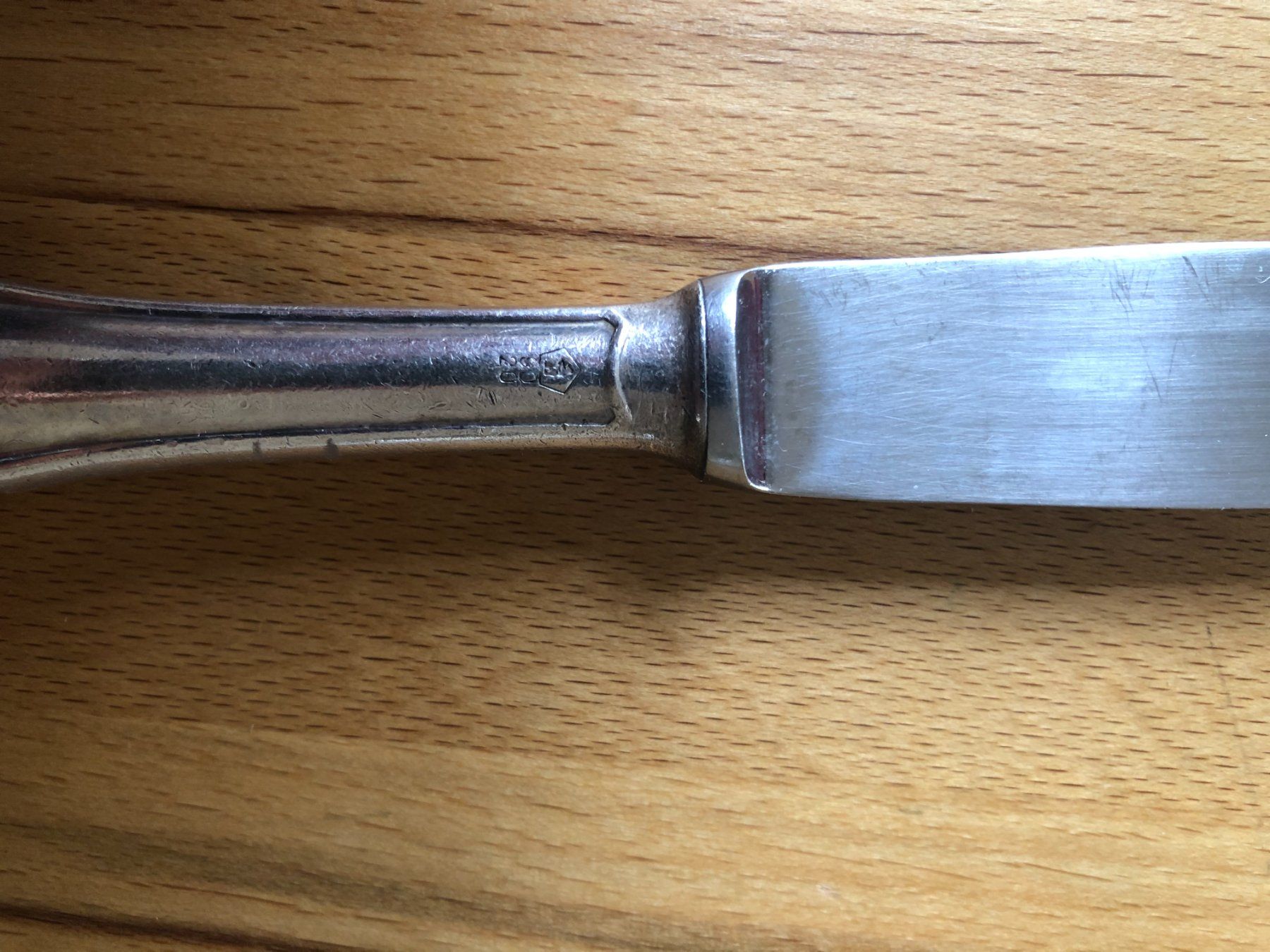Berndorf Posate: 1 Messer 90 20 Versilbert Antik Vintage – Usato da Basel venduto da Cambes 2