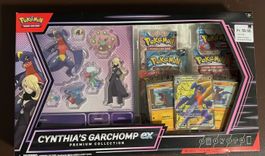 Pokémon Cynthia Garchomp ex Premium Set neu verpackt