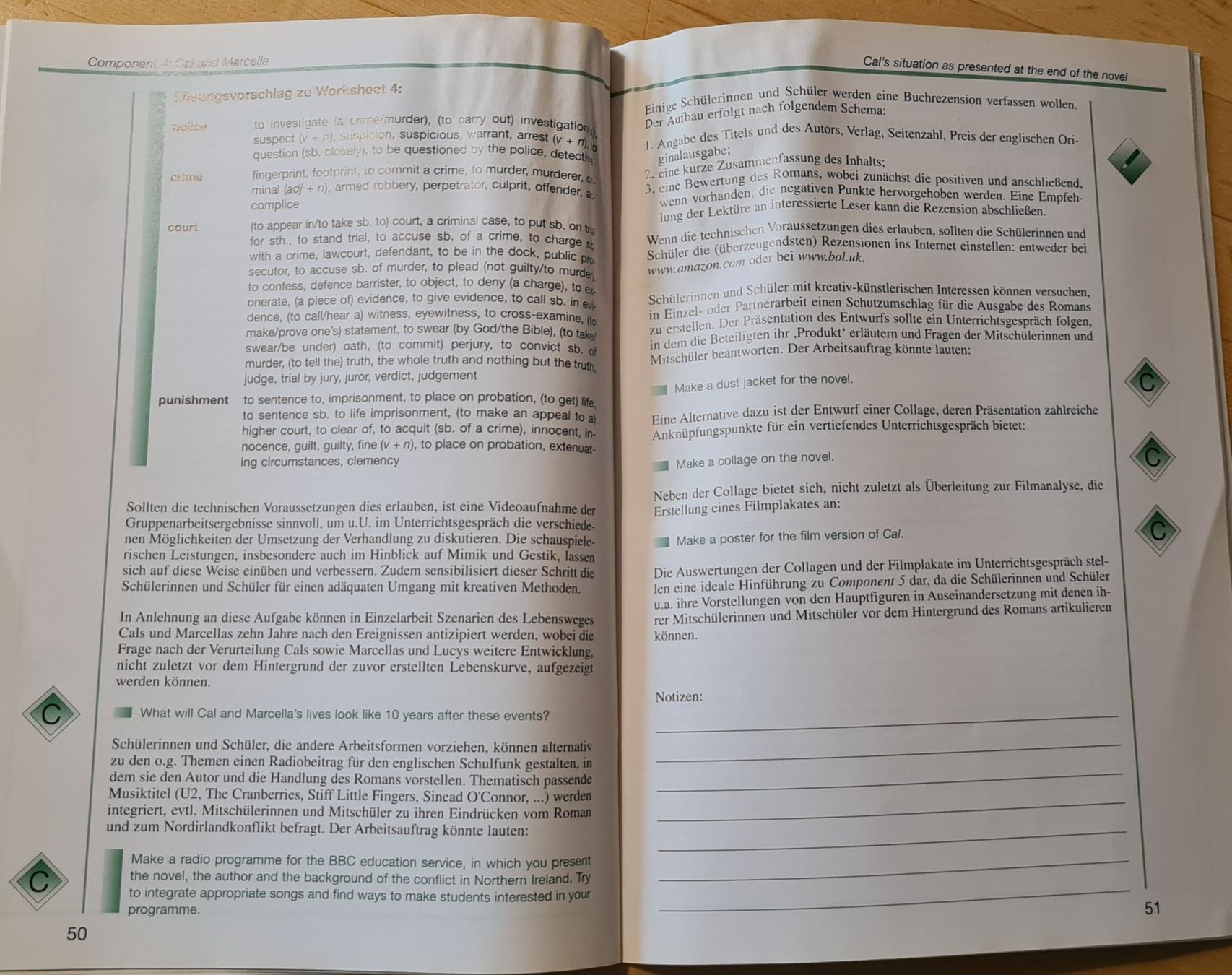 Bücher: Cal, Lehrerausgabe, Gymnasium, Schule – Gebraucht aus Winkel von Tongabonga 8