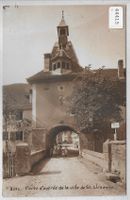 Porte d'entree de la ville de St. Ursanne - animee