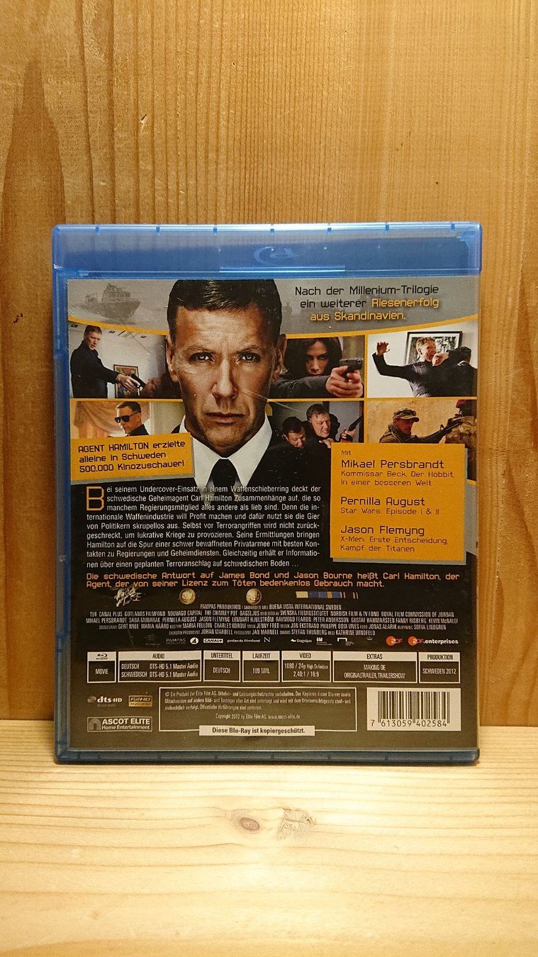 AGENT HAMILTON Im Interesse der Nation Blu Ray (Gebraucht) in