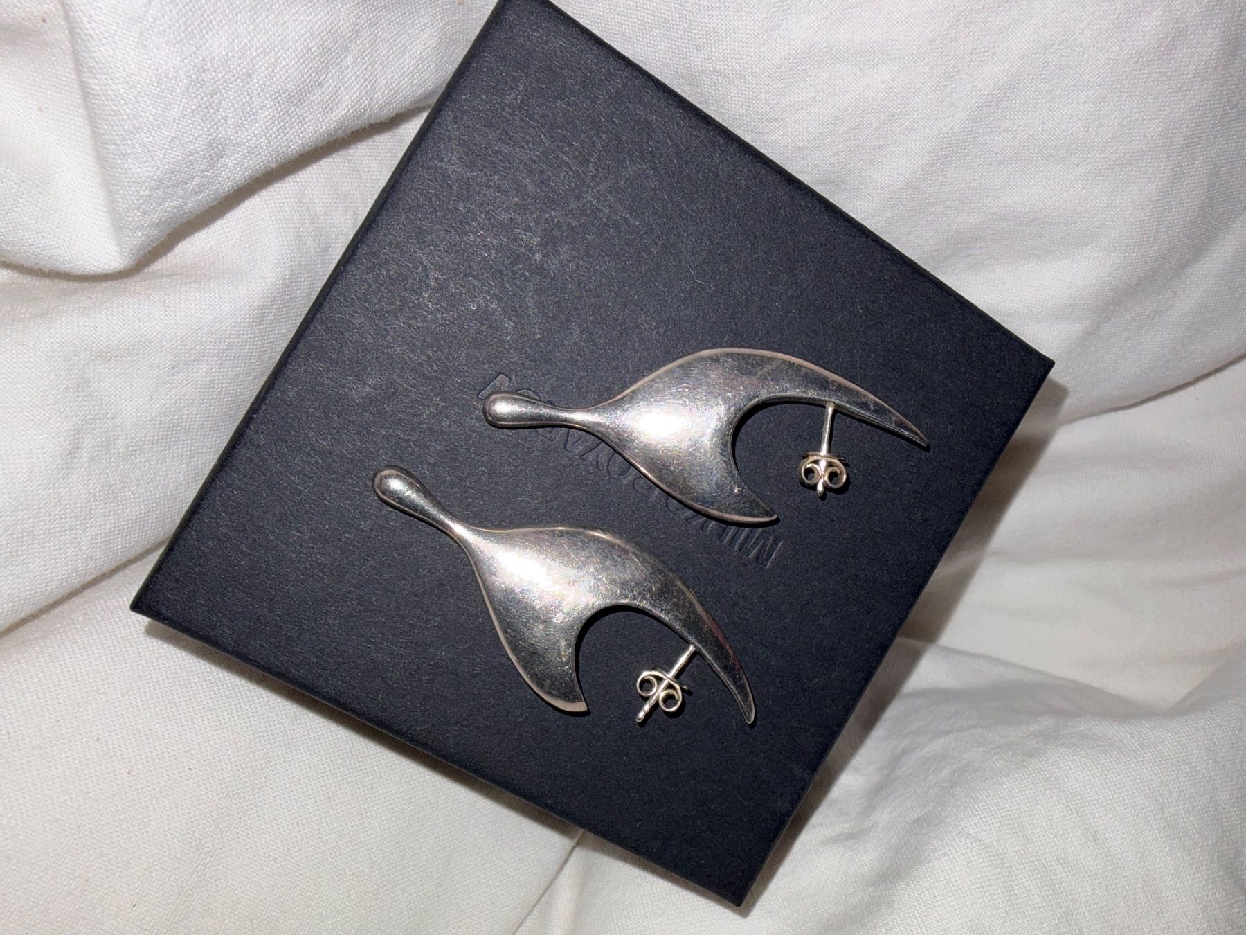Orecchini pendenti & Orecchini a lobo: Milko earrings silver new – Nuovo (secondo la descrizione) da Zürich venduto da JMima 3