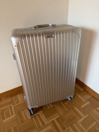 Hartschalenkoffer silber