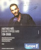 Matthieu Noël Autogramm signiert Magazinbild 20x28cm