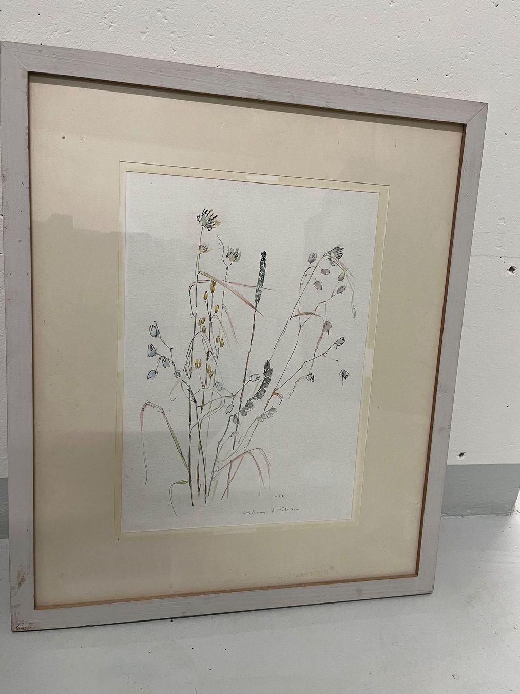 Dipinti: Lukas Düblin 22.9.1981 Aquarell – Usato da Basel venduto da Kaffee_und_Kunst