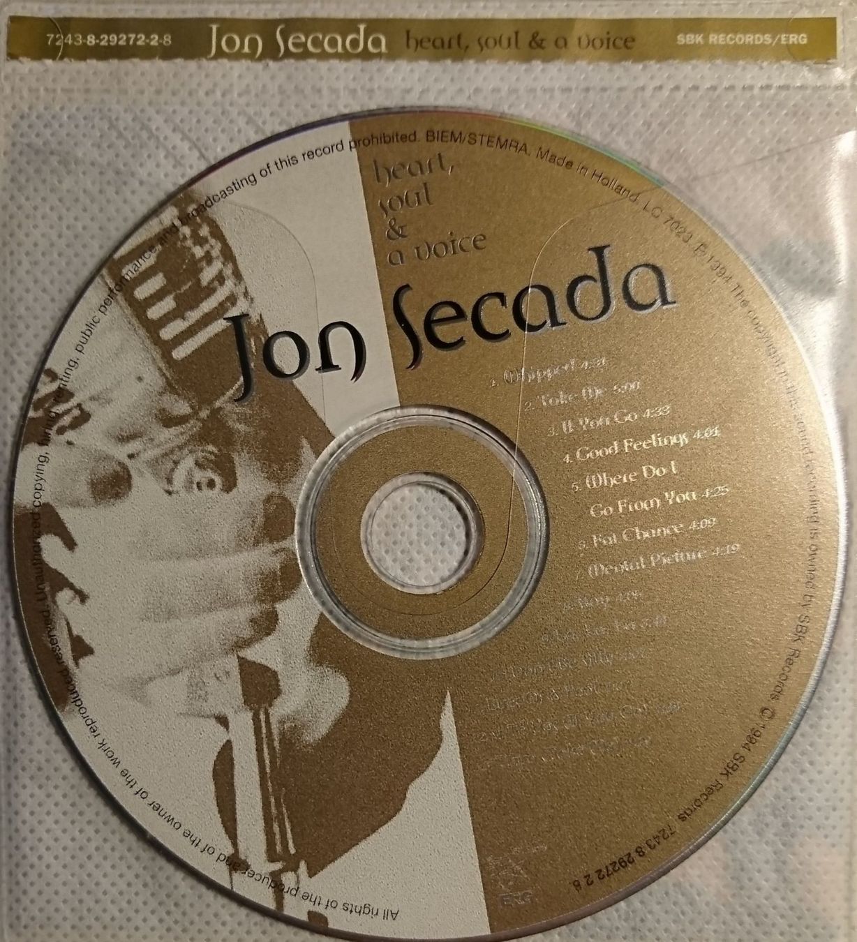 CDs: JON SECADA Heart Soul & A Voice – Gebraucht aus Zürich von Raz88 1
