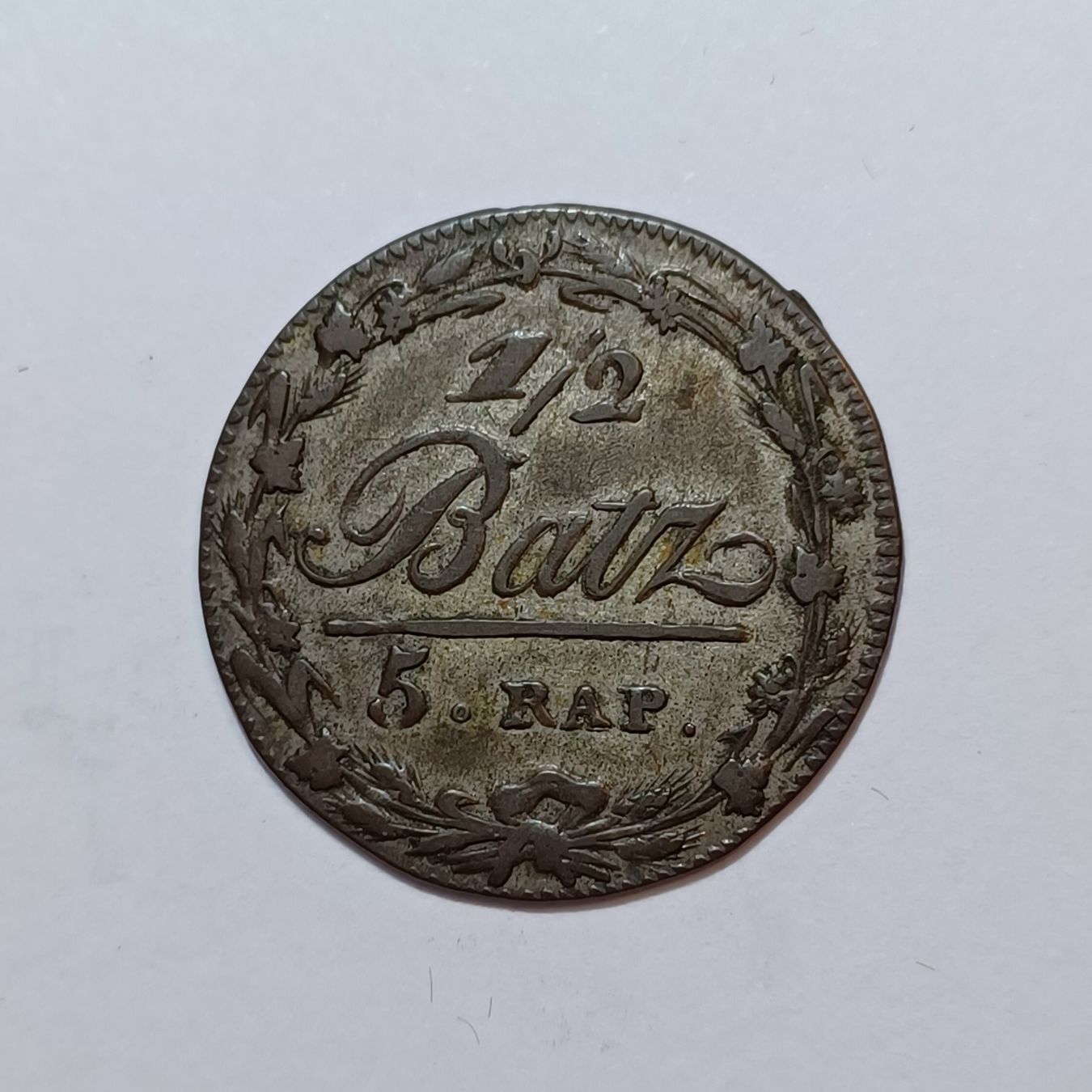 Tutti le monete: 1/2 Batzen 1804 Waadt – Usato da Pfäffikon ZH venduto da Schweizer_Muenzen 1