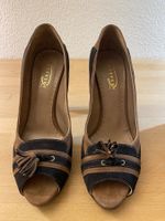 Leder Schuhe pumps