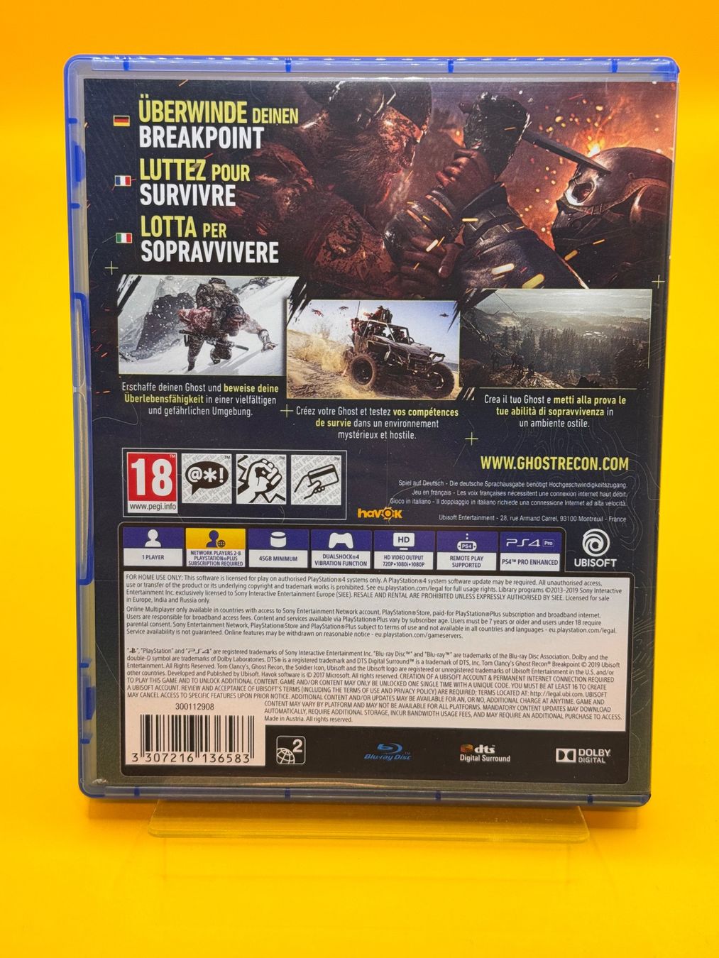 Sony Giochi: Ghost Recon Breakpoint PS4 – Usato da Oberwil b. Zug venduto da silver2024 1