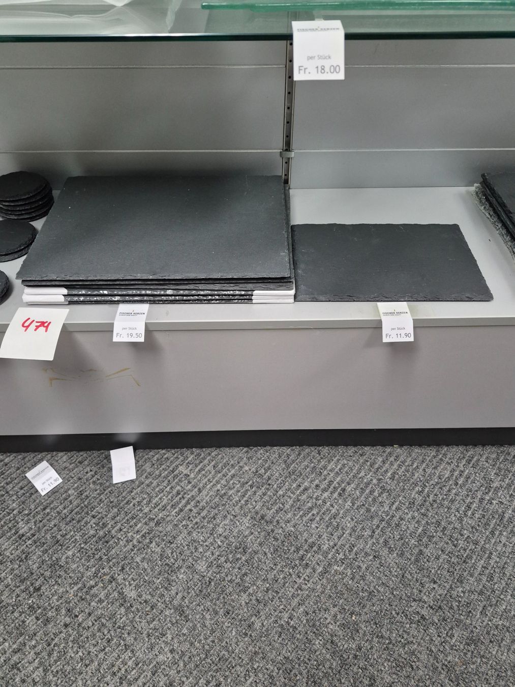 Candele: 474 Posten Schiefertafeln aus Liquidation – Nuovo (secondo la descrizione) da Derendingen venduto da Meisterstuecke 2