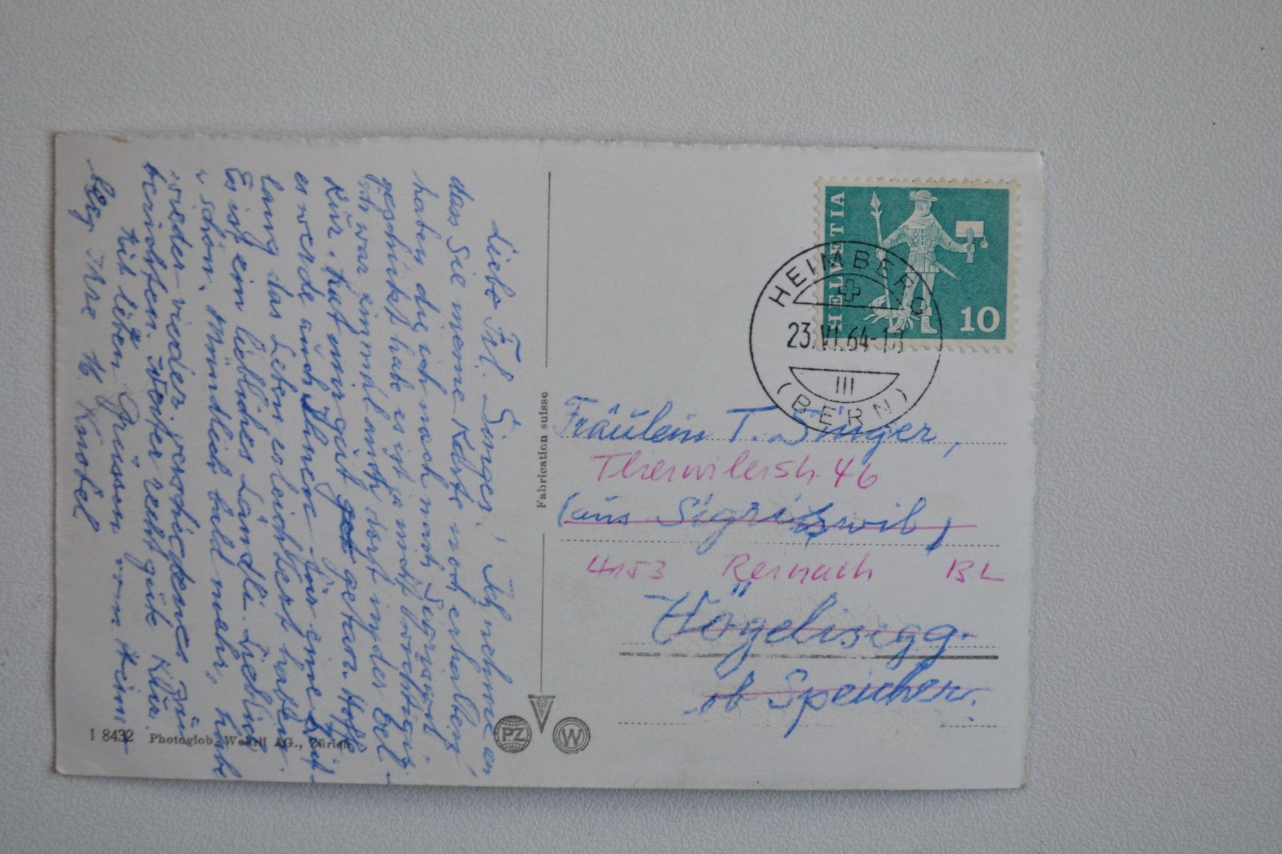 Cartoline postali: AK Heimberg BE – Usato da Beinwil am See venduto da kajak55 1
