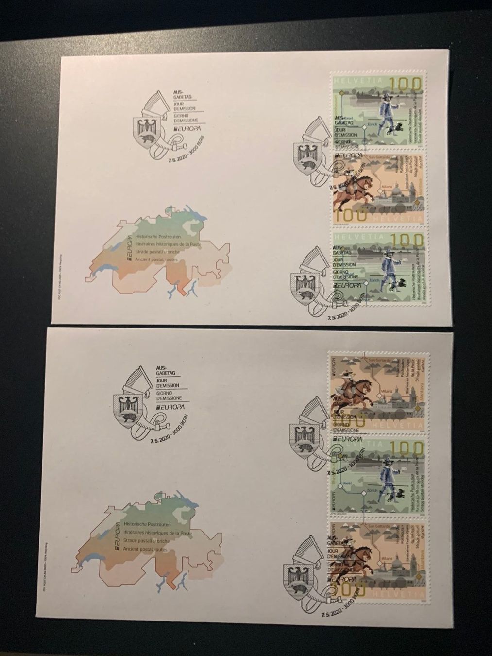 Tutti i francobolli: 2 dreier Europa FDC 2020 – Nuovo e nell'imballaggio originale da Arch venduto da Karibu19