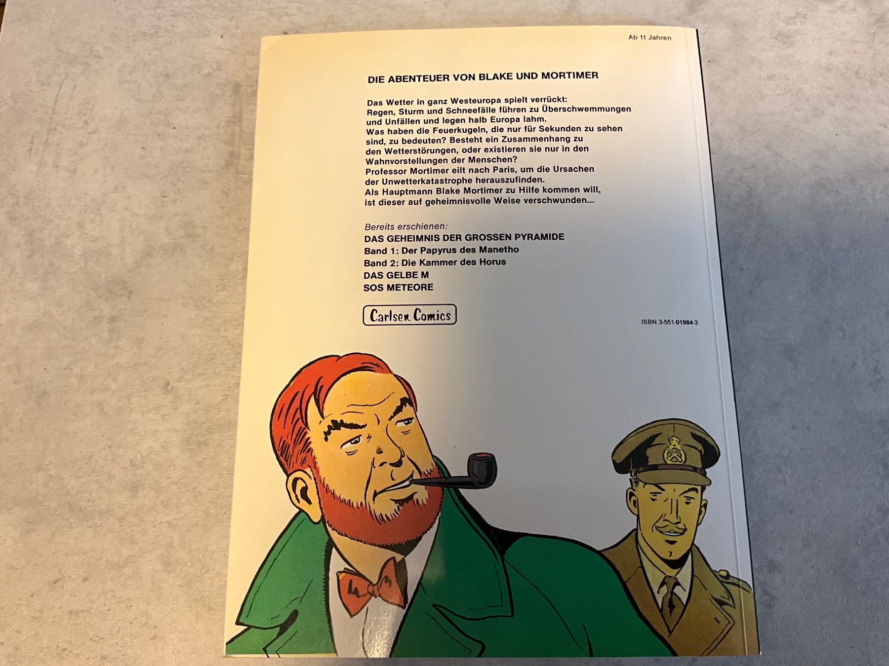 BD: Blake & Mortimer - Bd.4-SOS Meteore – D'occasion à Agriswil par Ueli03 5