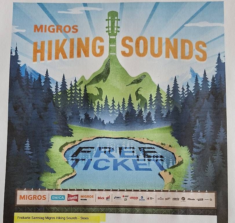 Biglietti: 2 Tickets Migros Hiking Sounds – Nuovo (secondo la descrizione) da Abtwil SG venduto da Travel