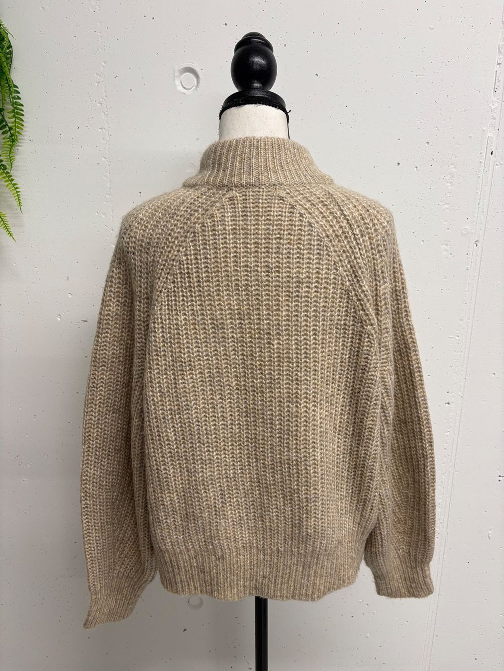 Opus Pullover & Sweatshirts: Opus oversize Pullover beige Turtleneck 36/38 Strickpullover – Neu (gemäss Beschreibung) aus Regensdorf von secondchancefashion 4