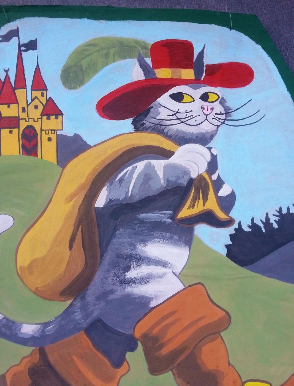 Gemälde: Gemälde Märchen: Der Gestiefelte Kater, um 2000 – Gebraucht aus Oberriet SG von ganesh435 1