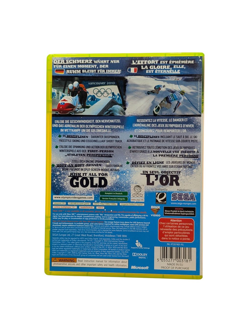 Microsoft Jeux: Vancouver 2010 Xbox 360 – D'occasion à Domat/Ems par IsseldorsShop 1