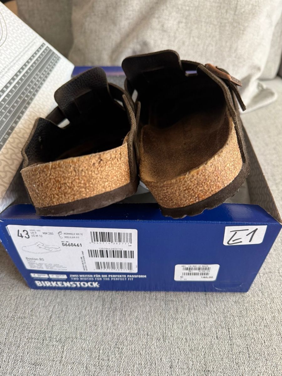 Birkenstock Chaussures hommes: Birkenstock Boston Brown size 43 – D'occasion à Mont-sur-Lausanne par jolieresale 5