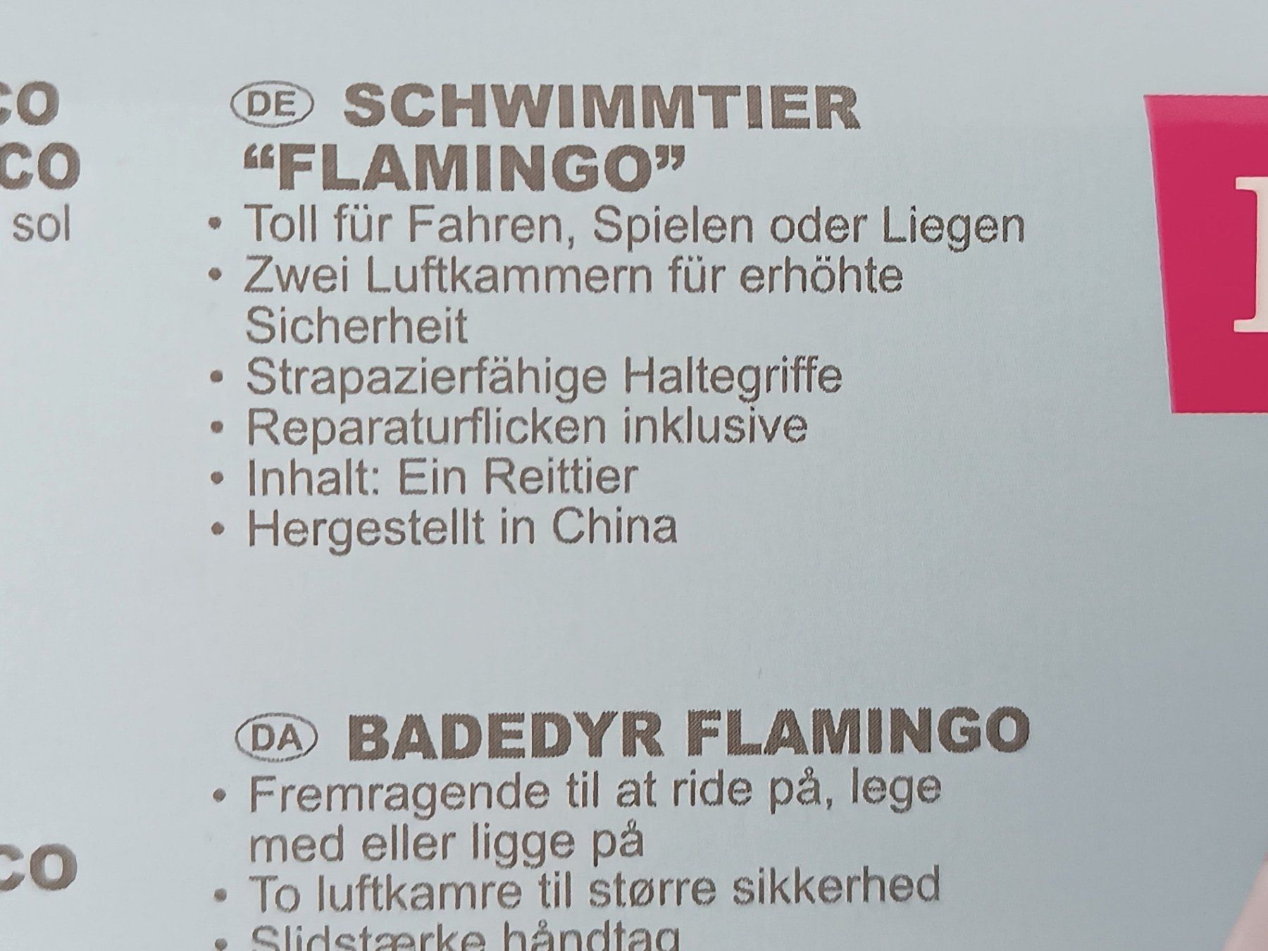 Schwimmringe: INTEX Schwimminsel Flamingo – Neu (gemäss Beschreibung) aus Suhr von Restwert_Suhr 4