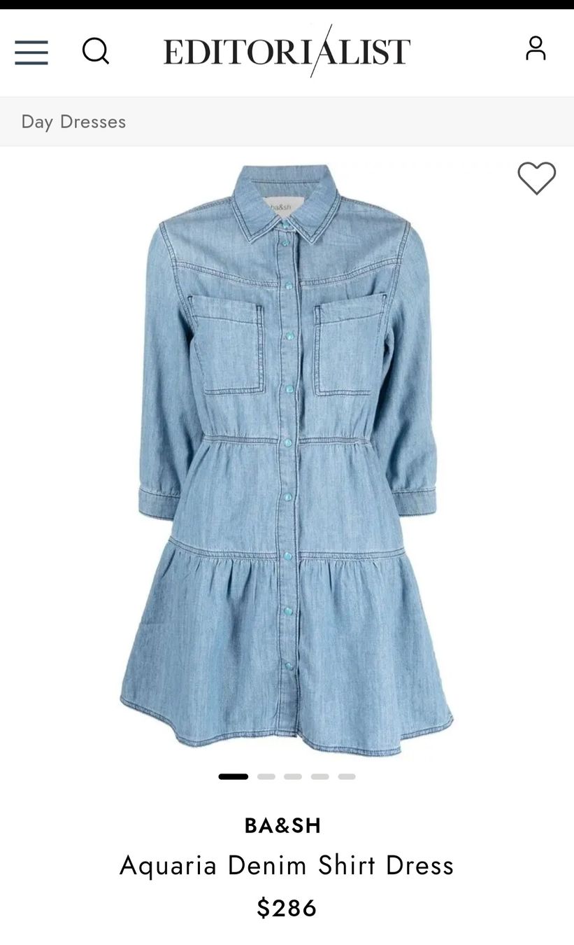 Ba&Sh Vestiti: Ba&sh robe en jean – Nuovo (secondo la descrizione) da Pully venduto da Rose_vie