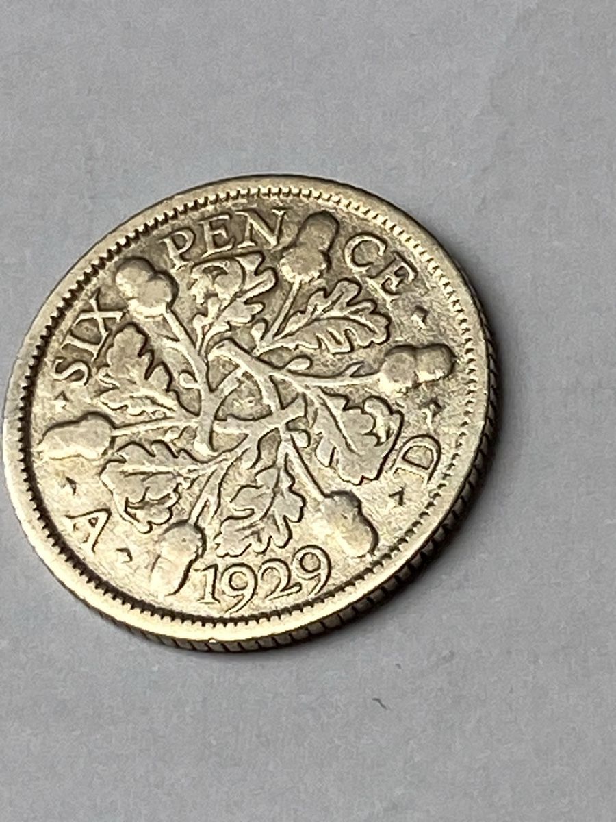 Tutti le monete: 6 pence GB - 1929 - Argent – Usato da Payerne venduto da Mike1682