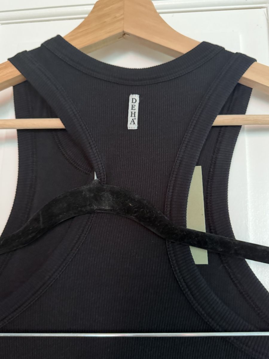 Vestiti: Deha cotton stretch Dress, Black, – Nuovo (secondo la descrizione) da Genève venduto da jud_xrl8 4