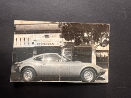 MINI Postkarte Opel 1900GT Arkansas 1974 (P436)