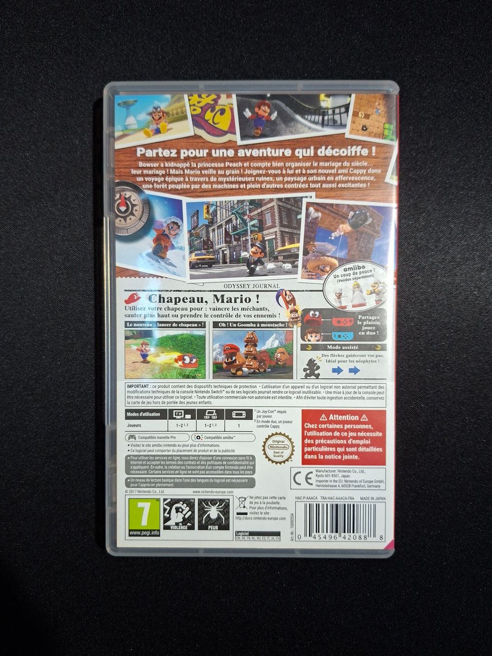 Nintendo Giochi: Super Mario Odyssey - Nintendo Switch - FR – Usato da Valeyres-sous-Rances venduto da gegg 1
