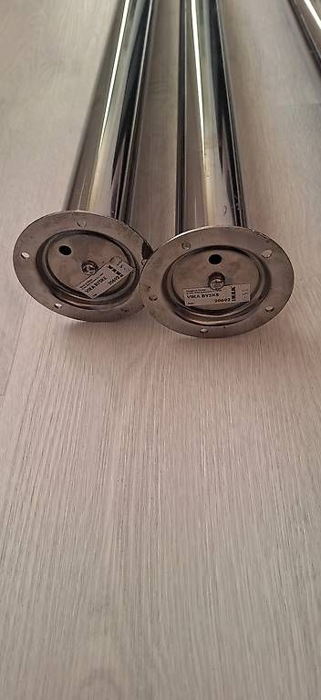 Ikea Tische: Pied de table inox ajustable en hauteur – Gebraucht aus Mont-sur-Lausanne von son_8k57 3