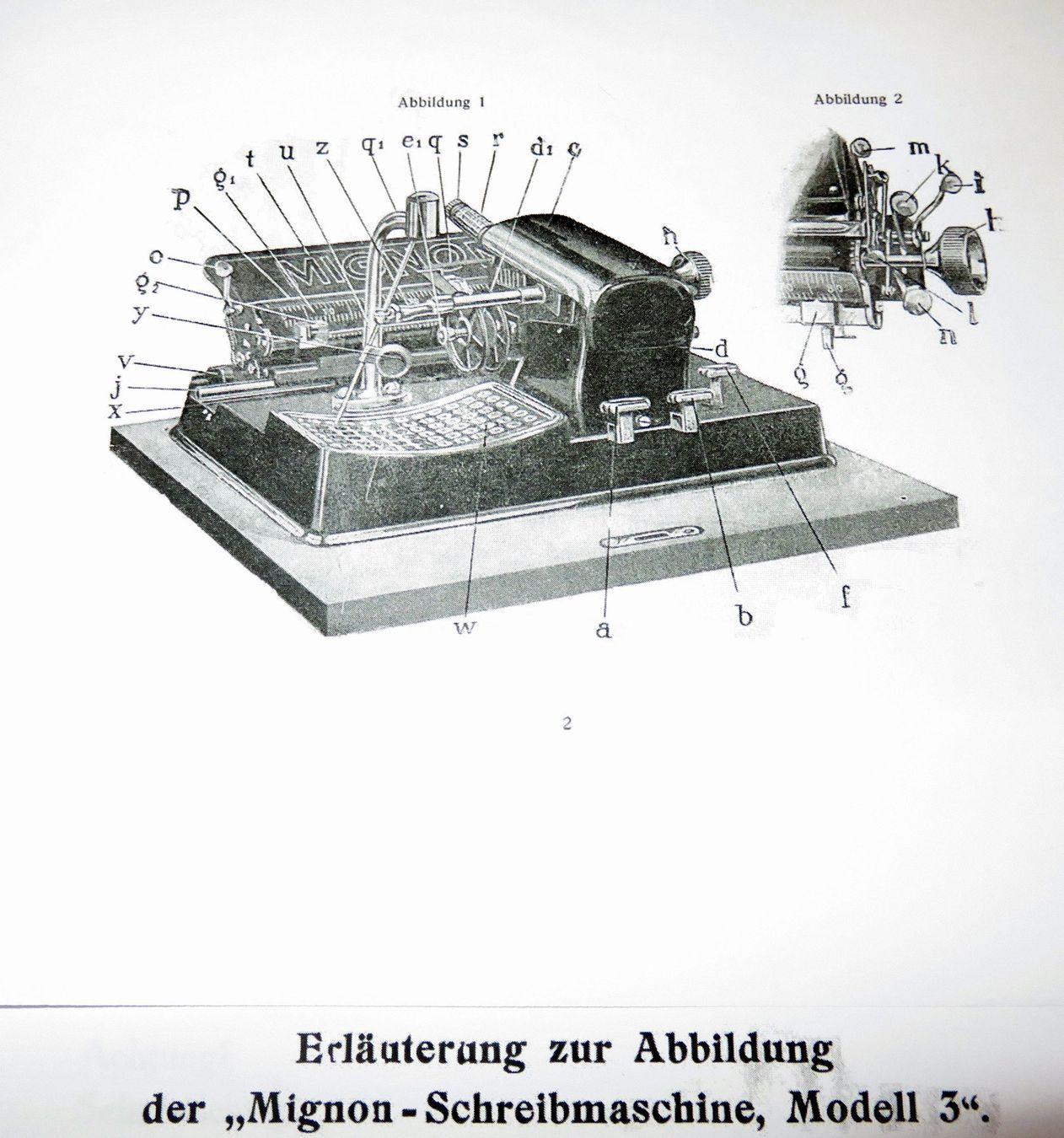 Macchine da scrivere: Zeigerschreibmaschine Mignon Modell 4 – Usato da Hinwil venduto da Koyuko 5