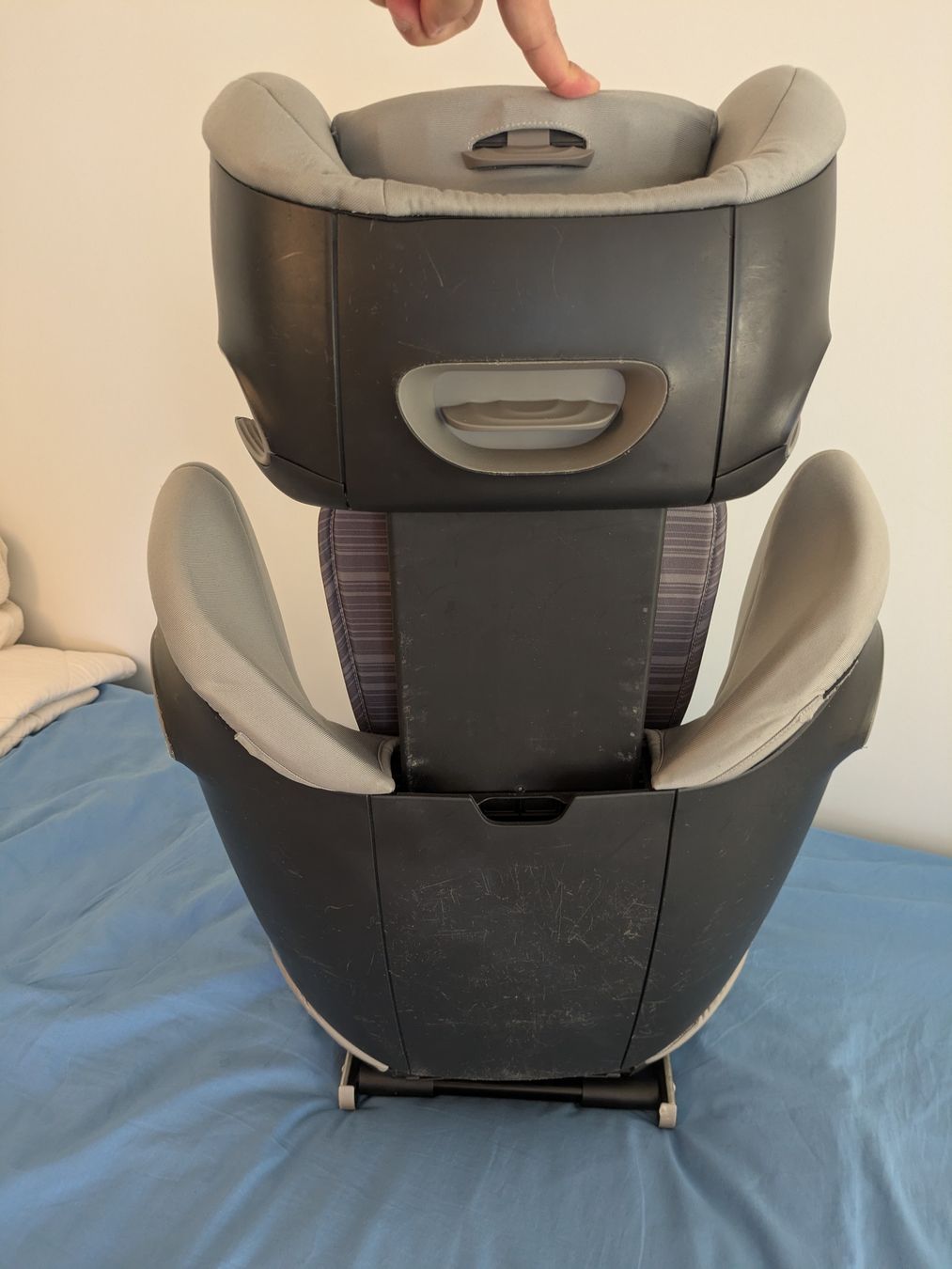 Cybex Sièges auto: Cybex Solution S-Fix Kindersitz 15-36 kg Grau  – D'occasion à Zürich par s--h 5