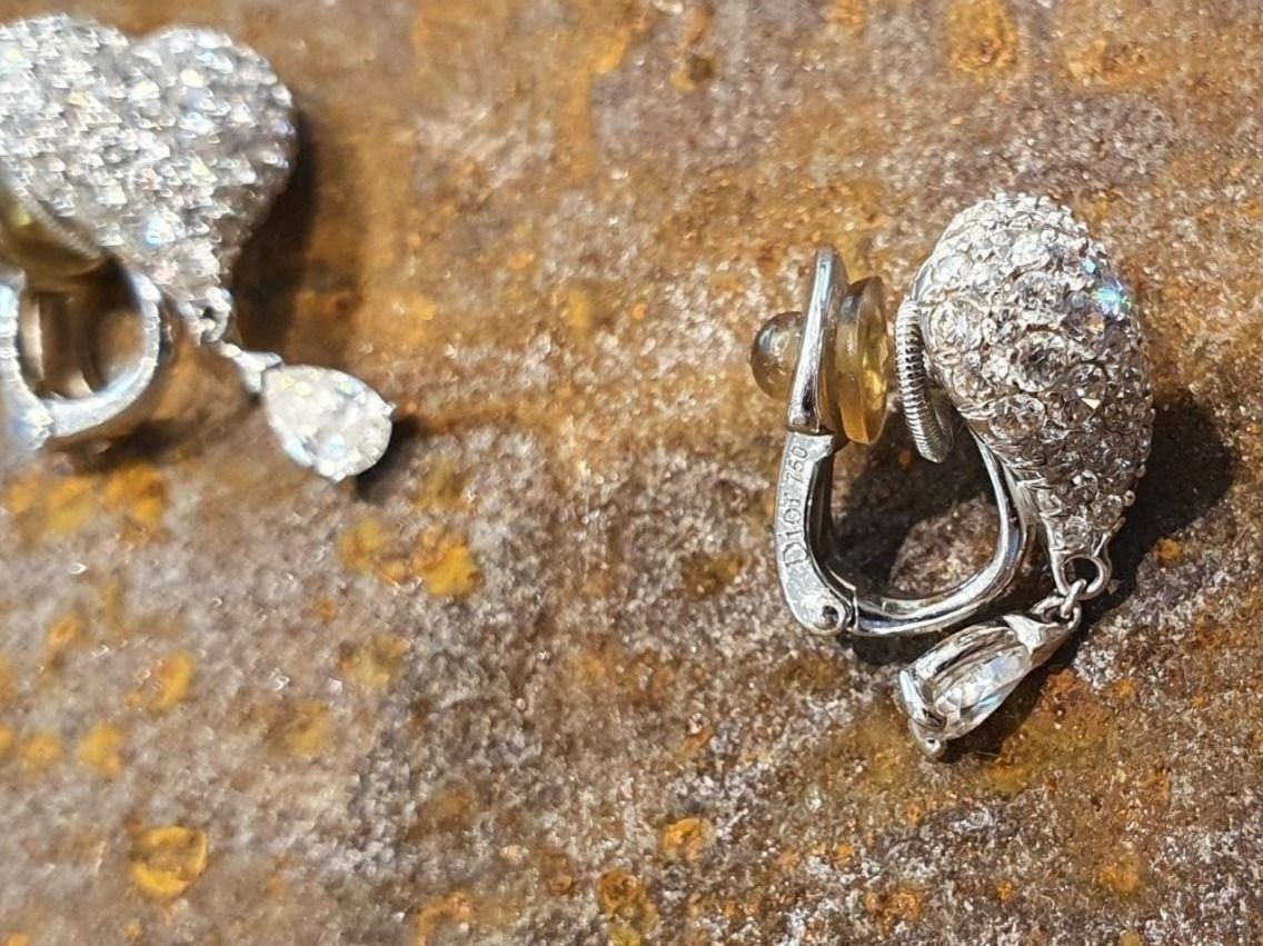 Dior Orecchini pendenti & Orecchini a lobo: Dior Ohrclips Cupidon exrtrem selten Top – Usato da Unterägeri venduto da Altgoldschmuck 7