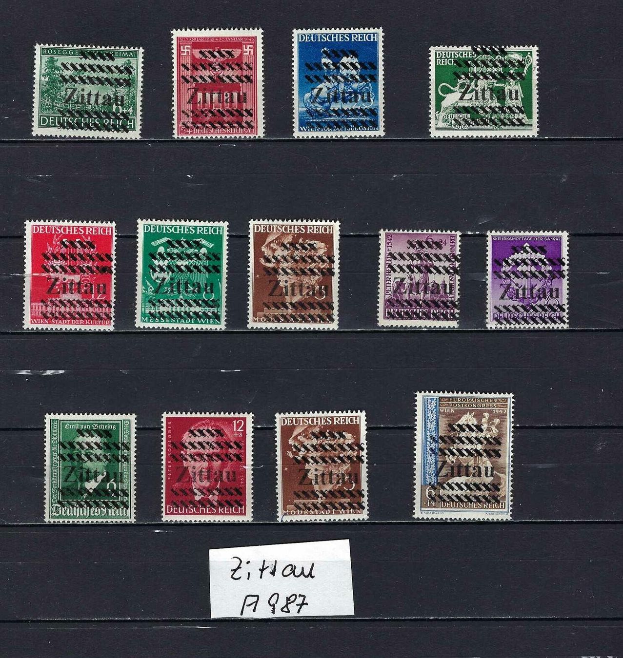 Alle Briefmarken: WKII Besetzung ** – Neu und originalverpackt aus Altstätten SG von Nandodax