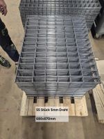 Stahlgitter 55 Stück 5mm Draht 680x870mm