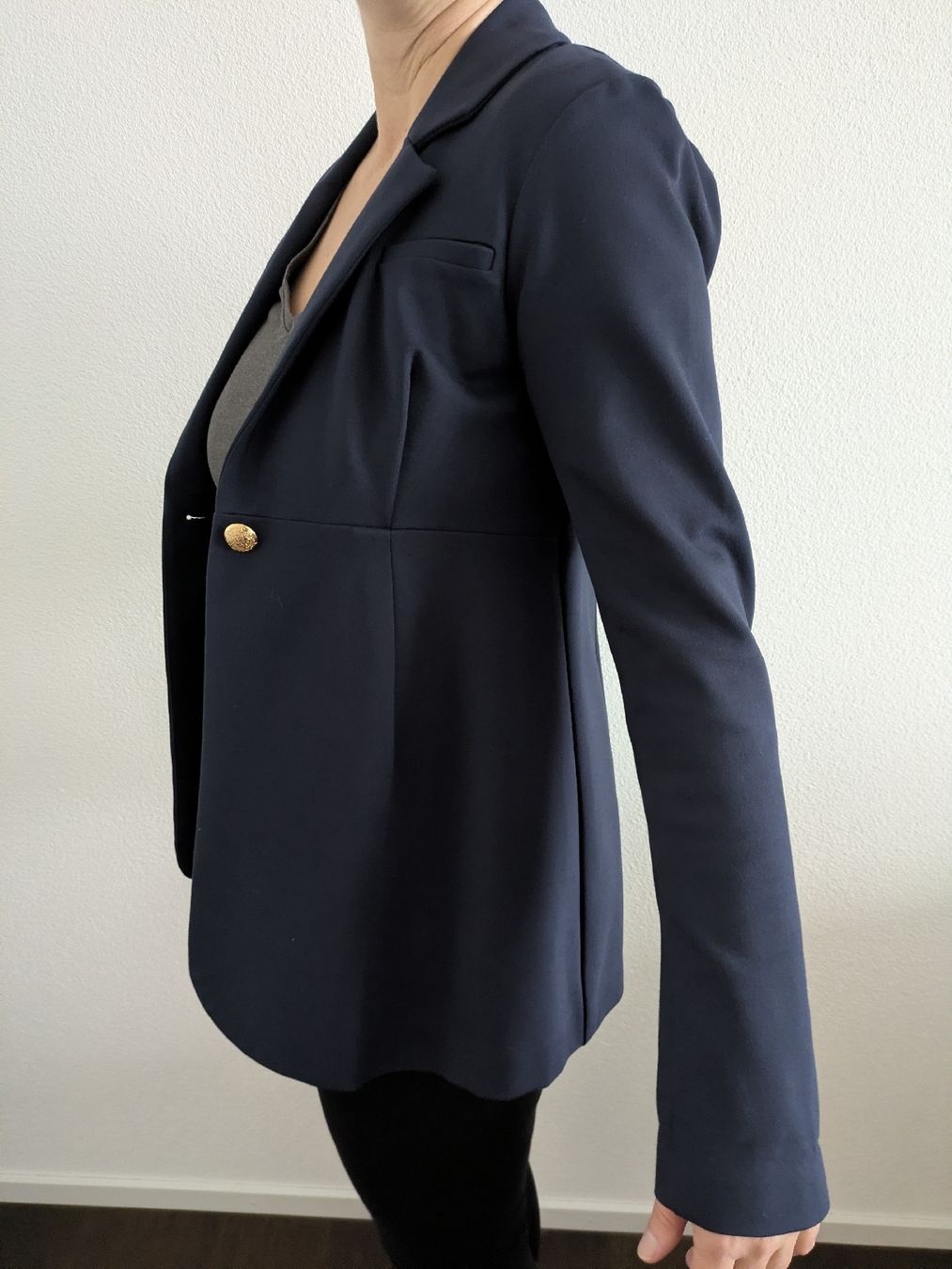 Ensembles & Tailleurs: Umstandsmode Seraphine Blazer, Grösse 34, marineblau – D'occasion à Lostorf par Nadine4654 2